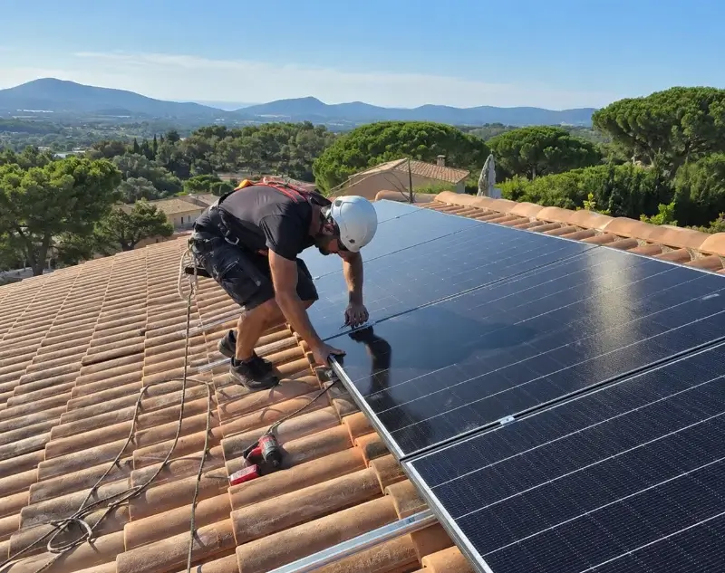 Installateur panneaux solaires Réaux sur Trèfle — pose photovoltaïque sur toiture