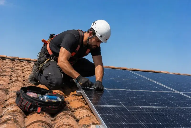 Maintenance et monitoring de panneaux solaires à Réaux sur Trèfle