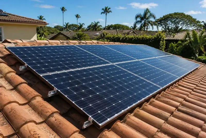 Installation de panneaux solaires à Réaux sur Trèfle